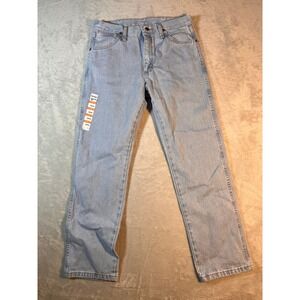 Wrangler Men's Straight Jeans Light Blue